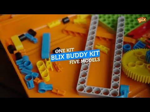 Blix Buddy waving robot in action